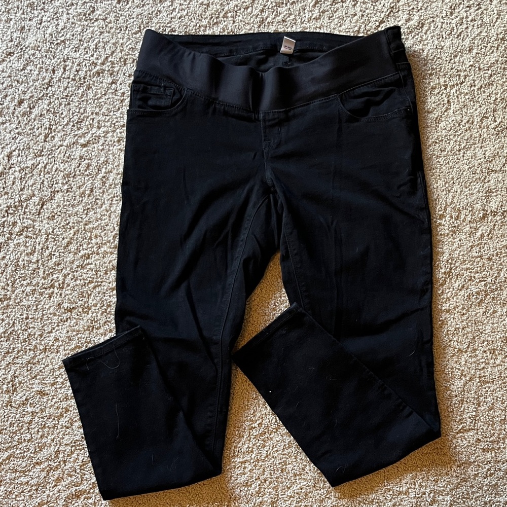 Old Navy Black Maternity Jeans